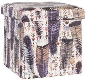 Home4you Box Ventura 36x36xH36cm Feathers