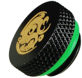 Bitspower G1/4" Matt Black Stop Fitting