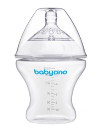 Бутылочка BabyOno Natural, 180 мл, 0 мес.