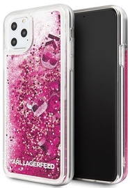 Karl Lagerfeld Glitter Back Case For Apple iPhone 11 Pro Max Rose Gold