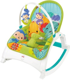 Sūpuoklė Fisher Price Rainforest Friends Newborn To Toddler Portable