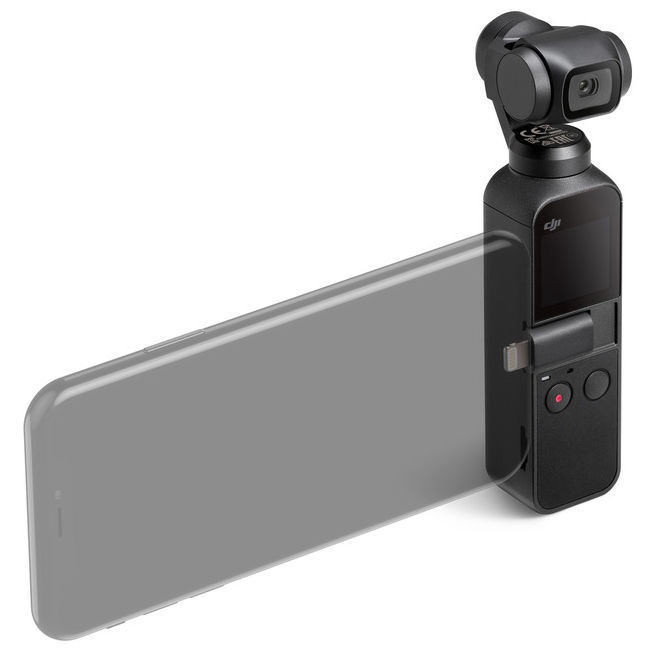 Sporta kamera DJI Osmo Pocket, melna