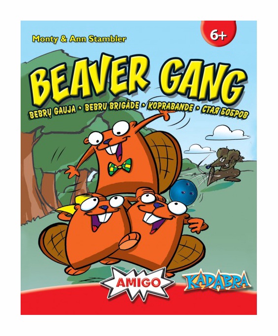 Stalo žaidimas Amigo Spiele Beaver Gang 56009