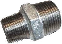Raccorfer Steel Reducing Nipple Zinc 1 1/2"x3/4"