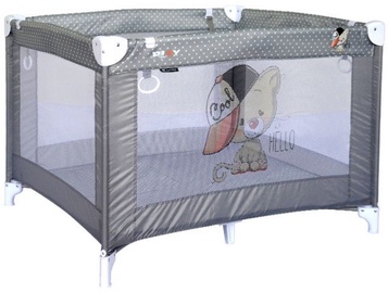 Bertoni Lorelli Baby Cot Play Grey Cute Cat
