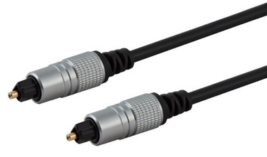 Savio Optic Cable Toslink to Toslink 1m Black
