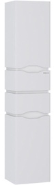 MN 4F Alessa L Bath Cabinet Right White