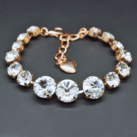 Diamond Sky Bracelet Rainbow II With Crystals From Swarovski