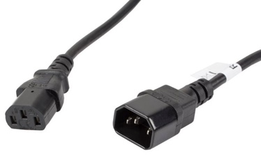 Lanberg Cable IEC C14 / IEC C13 5m Black