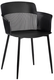 Home4you Chairs Toby 4pcs Black