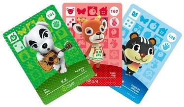 Аксессуар Nintendo Amiibo Animal Crossing - Happy Home Designer Cards 3-Pack