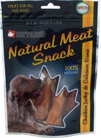 Ontario Dog Chicken Jerky & Calcium Bone 70g