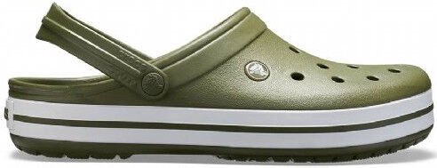 dark green crocs womens