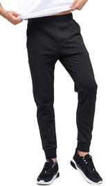 Audimas Cotton Slim Fit Sweatpants Black 176/XL