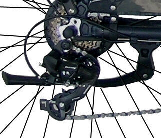 Dviratis Girardengo TYX26221B, vyrams, juodas, 26\