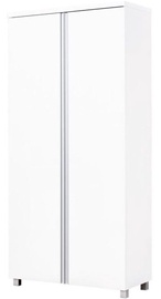 Spinta Bodzio Bookshelf AG25, balta, 90 cm x 43 cm x 190 cm