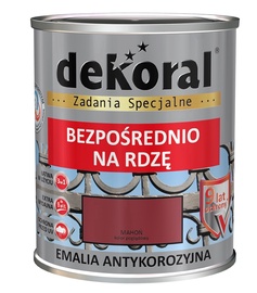 Emailvärv, korrosioonivastane metallkonstruktsioonidele Dekoral Special, läikiv, 0.65 l, kuldne