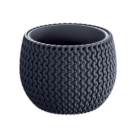 Puķu pods DKSP180-S433, zila/brūna, Ø 180 mm