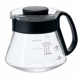 Hario V60 Coffee Range Server With Lid 0.36L Black