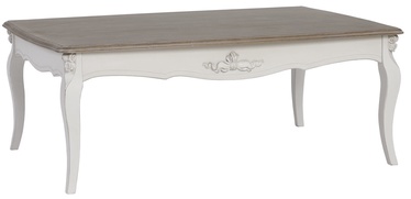 Home4you Coffe Table Elizabeth White/Brown