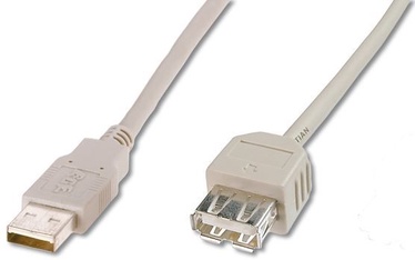 Assmann Cable USB / USB Grey 3m