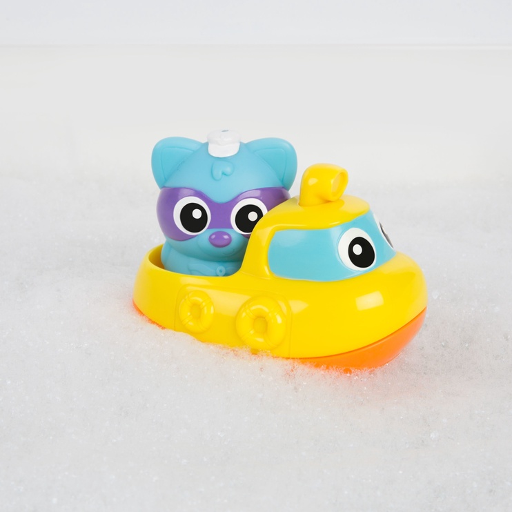 Vannimänguasjade komplekt Playgro Rainy Raccoons Musical Submarine, 2 tk