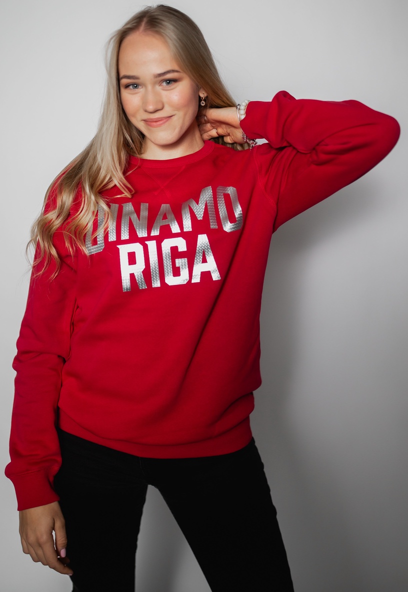 Kampsun, universaalne Dinamo Rīga, punane, S