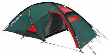 2-местная палатка Husky Felen 2-3, красный/зеленый