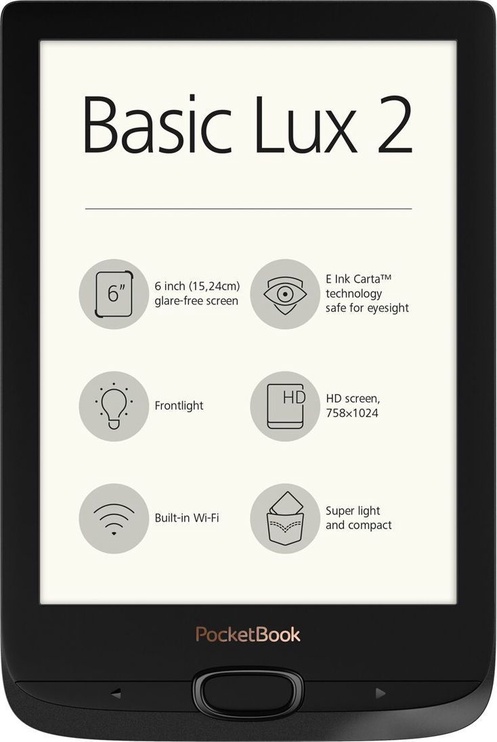 Elektroninė knygų skaityklė Pocketbook 2018 Basic Lux 2, 8 GB