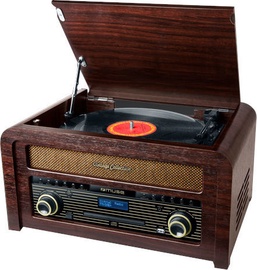 Patefons Muse MT-115DAB, brūna, 20 W, 6.5 kg