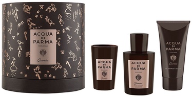 Набор для мужчин Acqua di Parma Colonia Quercia 100 ml EDC + 75 ml Shower Gel + Candle