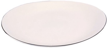 Тарелка Quality Ceramic Sense Platinum, Ø 28 см, белый