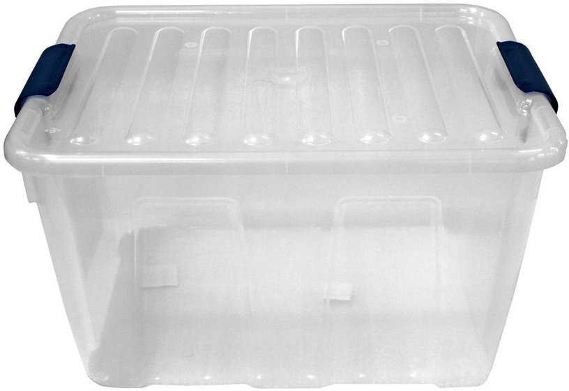 Daiktadėžė Plast Team Home Box 2232, 31 l, skaidri, 35.9 x 46.5 x 25.1 cm