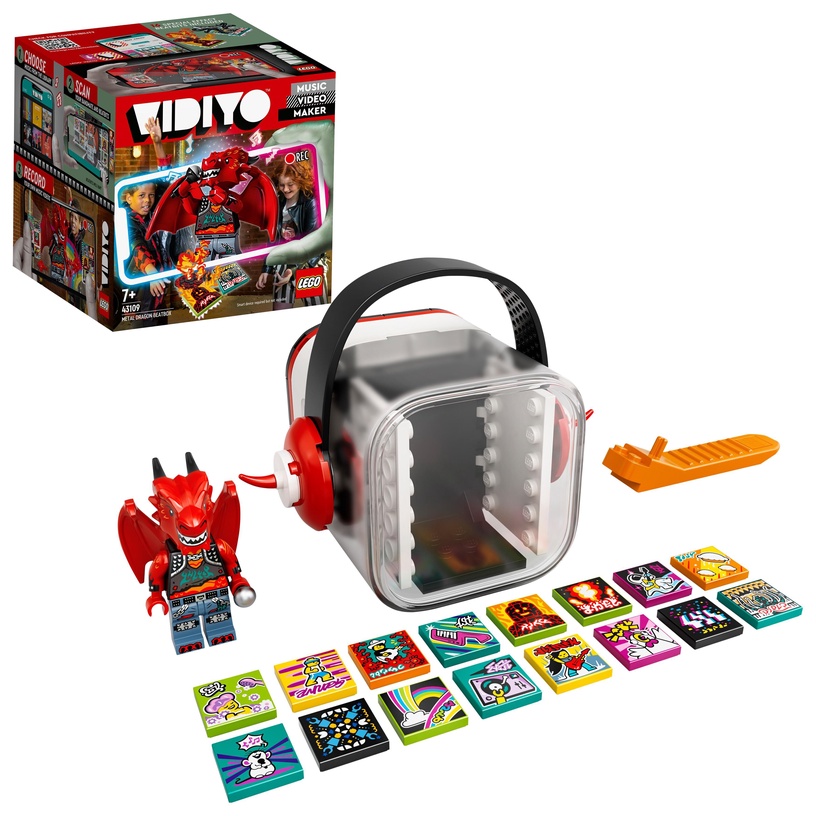 Konstruktor LEGO VIDIYO Metal Dragon BeatBox 43109, 86 tk