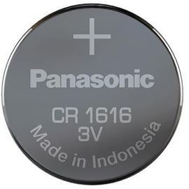 Baterijas Panasonic 12514, CR1616, 3 V, 1 gab.