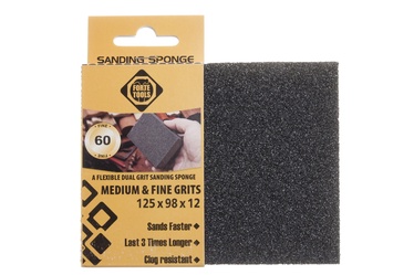 Šlifavimo kempinė Forte Tools, NR60, 125x98x12 mm, 1 vnt.