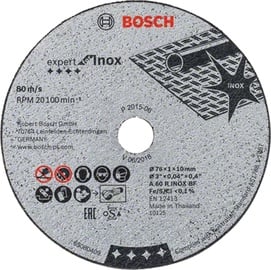 Griešanas disks Bosch, 76 mm x 1 mm x 10 mm