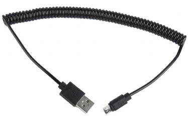 Провод Gembird Micro USB to USB USB 2.0 A male, Micro USB 3.0 B male, 1.8 м, черный