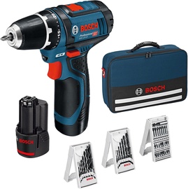 Bosch GSR 12V-15 Cordless Drill with Accessories