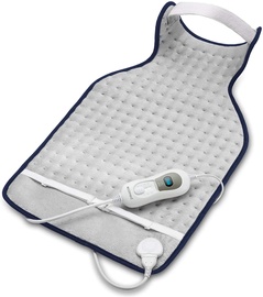 Plecu, muguras, kakla sildītājs Medisana Neck Heating Cushion HP-46E ECOMED 23012, sudraba/pelēka, 60 cm x 40 cm