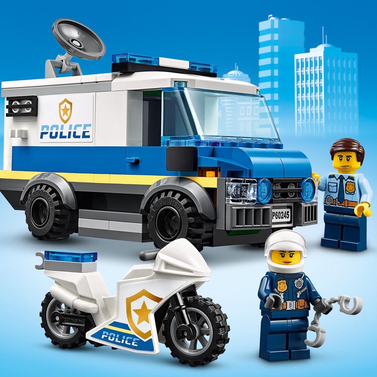 Konstruktors LEGO City Policija: laupīšana ar monstru vāģi 60245, 362 gab.