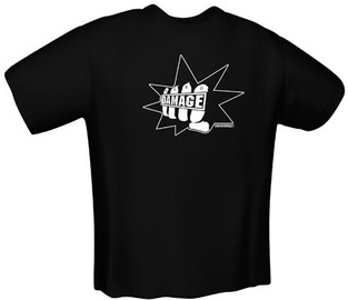 T-krekls GamersWear Quad Damage T-Shirt Black XXL