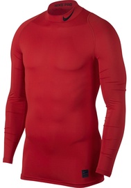Nike Men's T-shirt Pro Cool Compression Mock LS 838079 657 Red 2XL