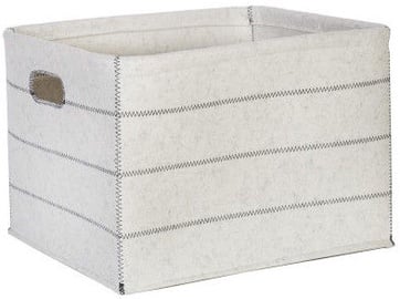 Home4you Basket Max Felt 2 43x33xH27cm White