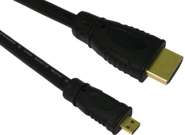 Laidas Sbox HDMI To Micro HDMI HDMI, Micro HDMI, 2 m, juoda