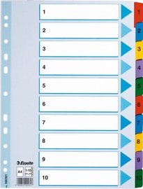 Esselte Document Divider Book 1-10 Colored