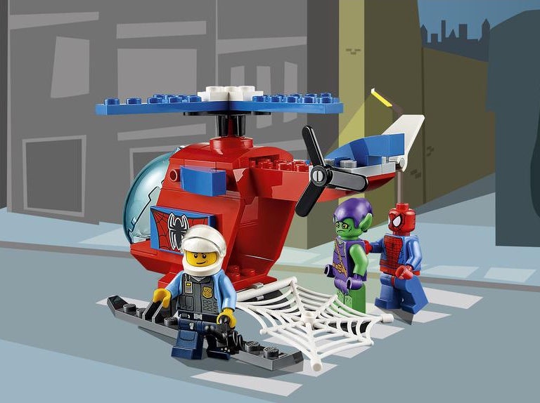 Konstruktor LEGO® Juniors Spider Man Hideout 10687