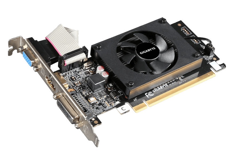 Videokarte Gigabyte GeForce GT 710 GV-N710D3-2GL, 2 GB, GDDR3