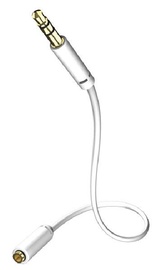 Kaabel Inakustik Star 3.5mm - 3.5mm, valge, 1.5 m