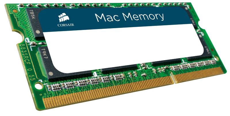 Operatyvioji atmintis (RAM) Corsair Mac Memory, DDR3 (SO-DIMM), 8 GB, 1333 MHz